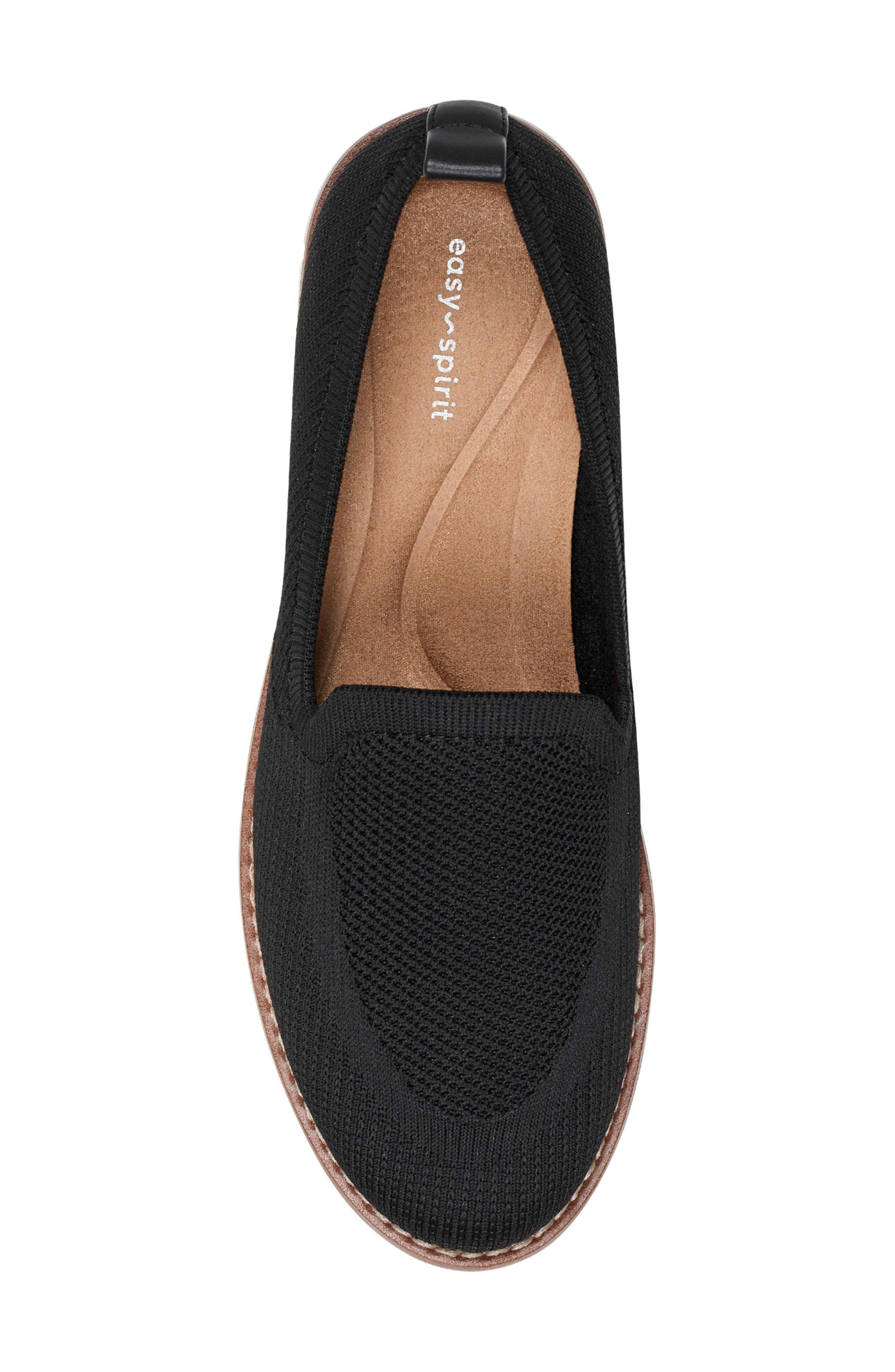 Easy Spirit Valina Knit Slip-On Shoe, Alternate, color, Black