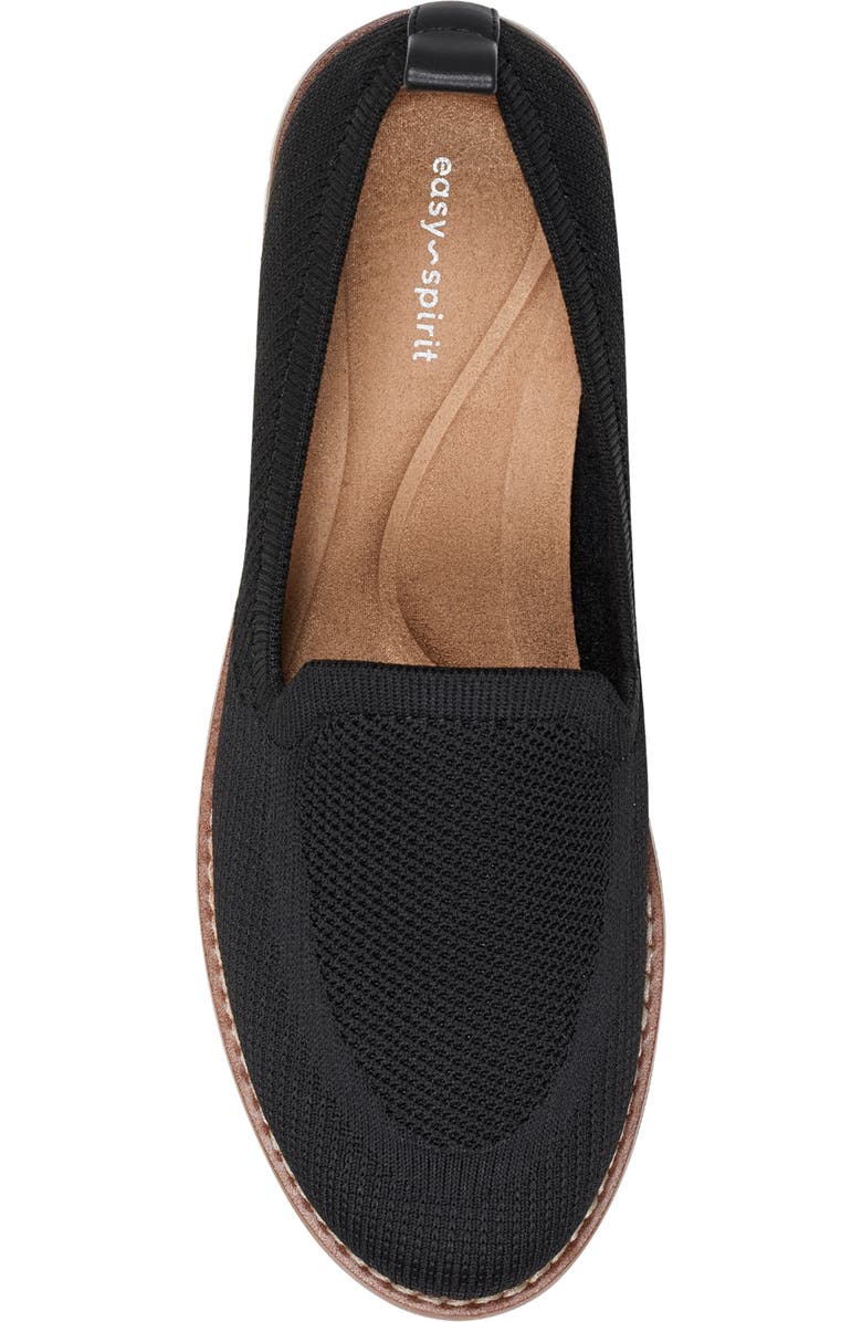 Easy Spirit Valina Knit Slip-On Shoe, Alternate, color, Black