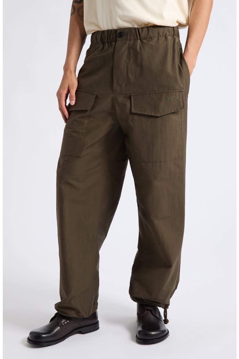Parachute Track Pants, Main, color, MILITARY GREEN