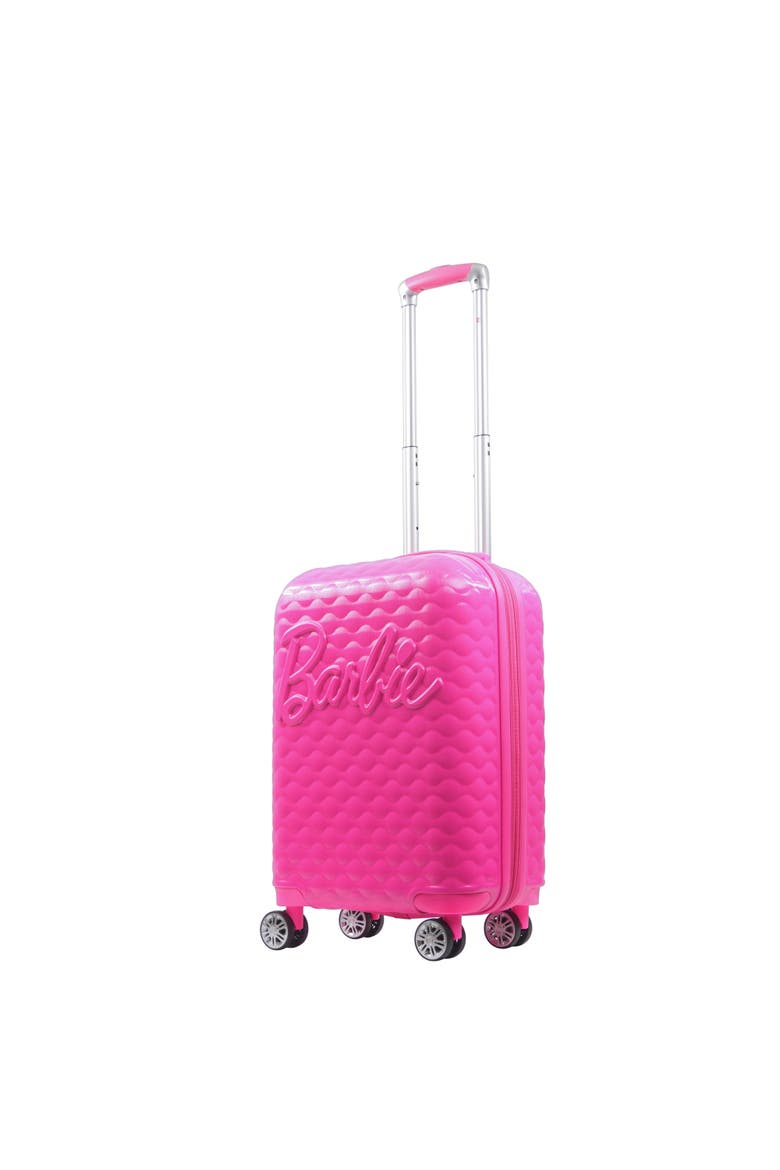 Mattel Barbie 3D Quilted 22.5" Carry on, Main, color, PINK