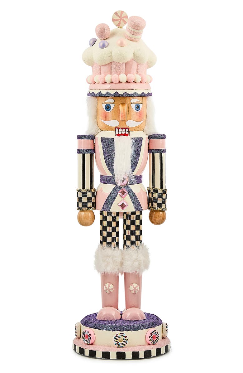 MACKENZIE CHILDS Rosy Sweets Nutcracker Figurine, Main, color,