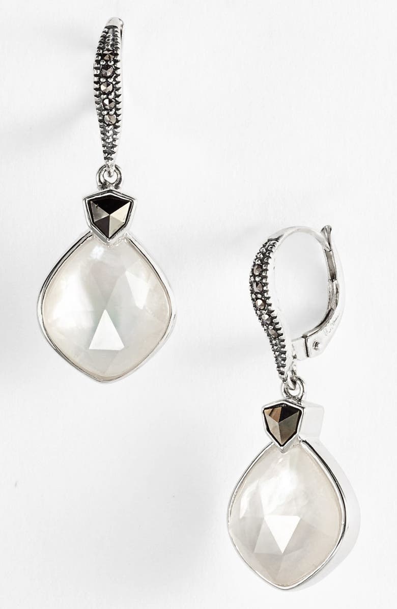 Judith Jack 'Pearl Romance' Drop Earrings, Main, color, 