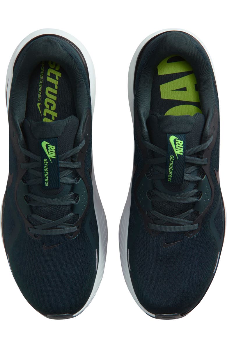 Nike Structure 26 Running Shoe, Alternate, color, 300 Seawd/Volt