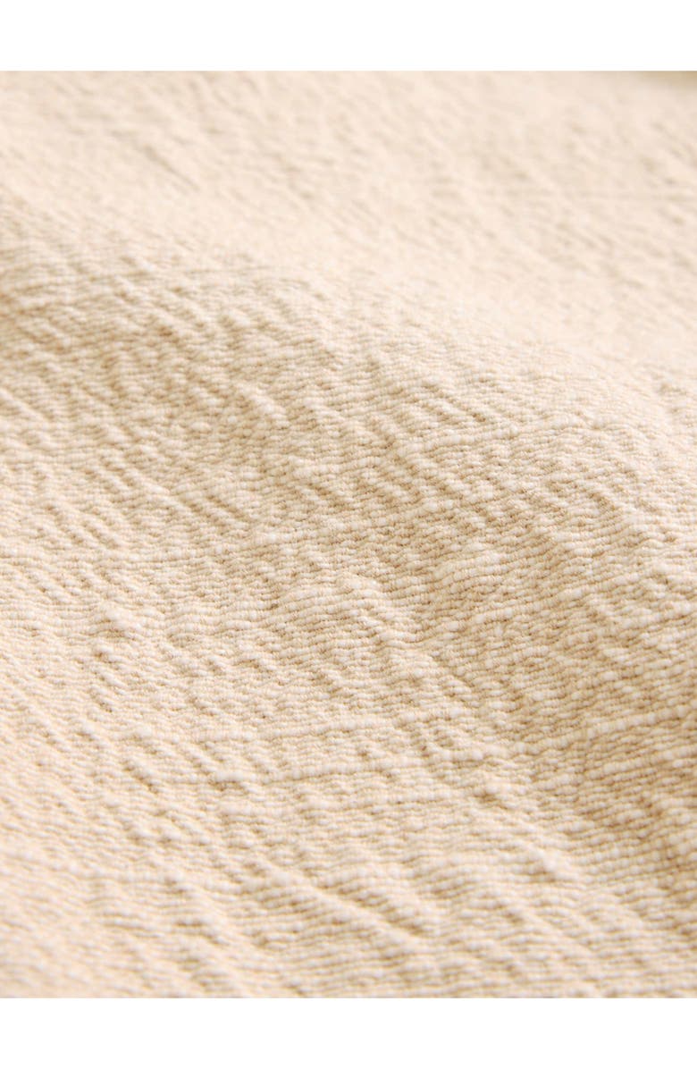 John Varvatos Barnes Cotton Jacket with Suede Collar, Alternate, color, Light Khaki