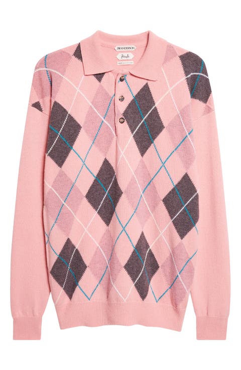 x Pringle of Scotland Argyle Wool Polo