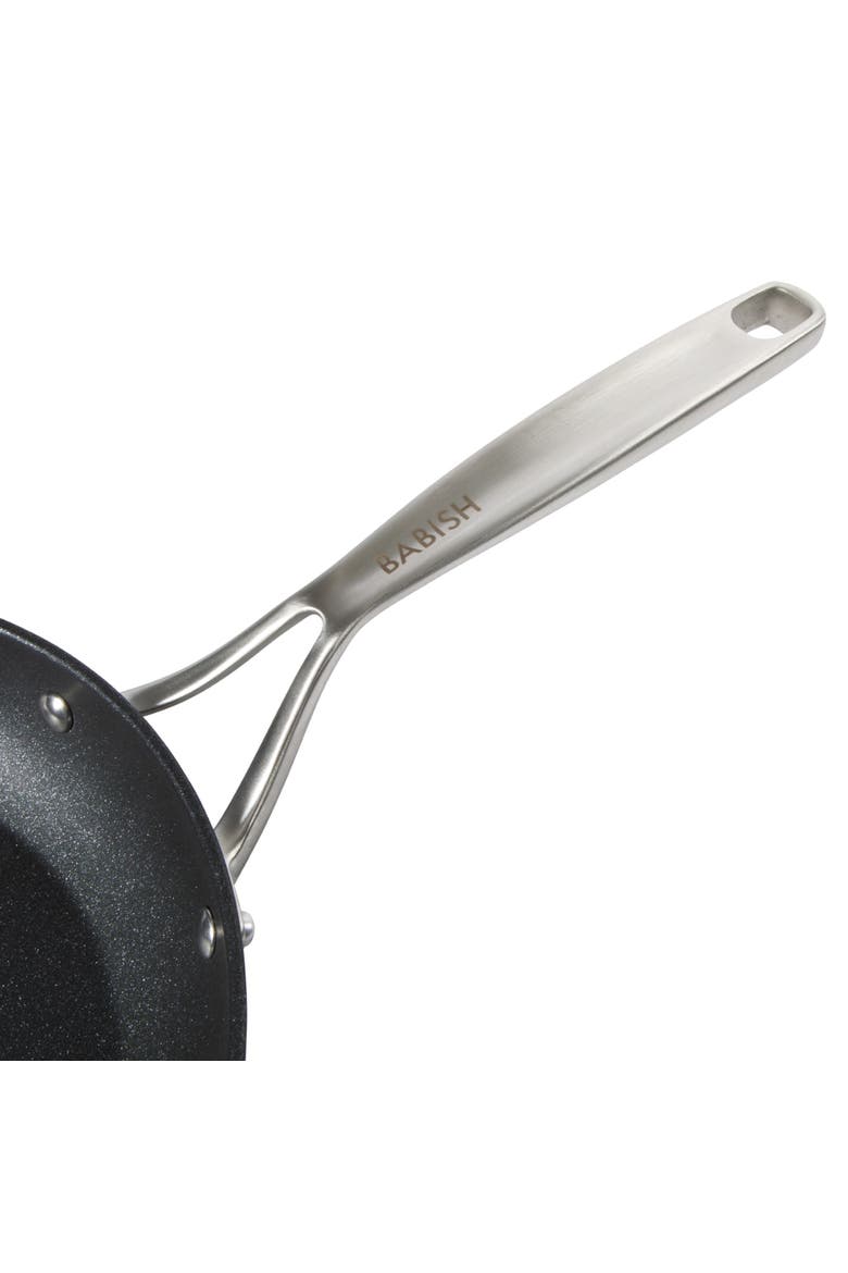 Fry Pan Hard Anodized Titanium Frying Pans Set, Alternate, color, Black
