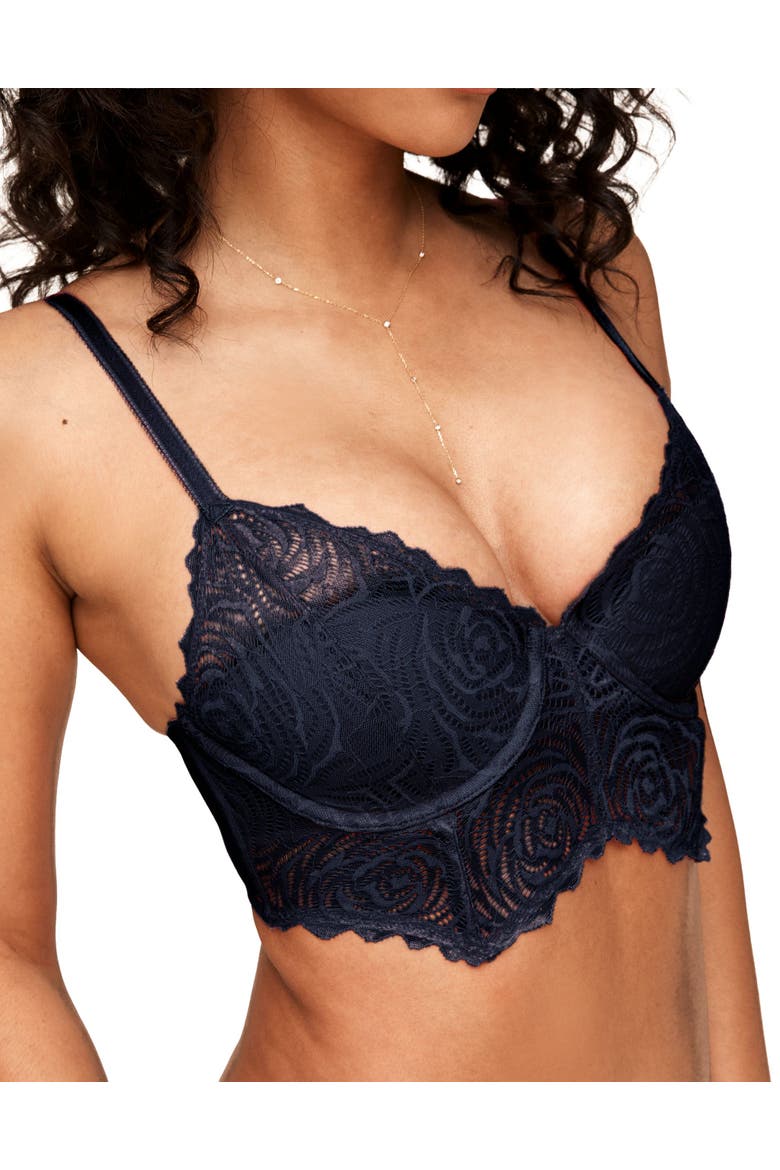 Lucinda Contour Demi Bra, Alternate, color, Dark blue