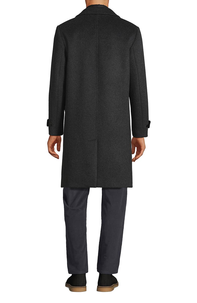 Lands' End Wool Blend Top Coat, Alternate, color, 