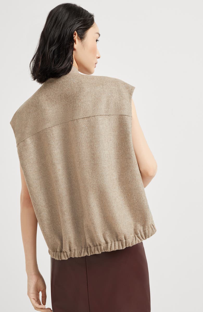 Brunello Cucinelli Hand-crafted vest, Alternate, color, Rope