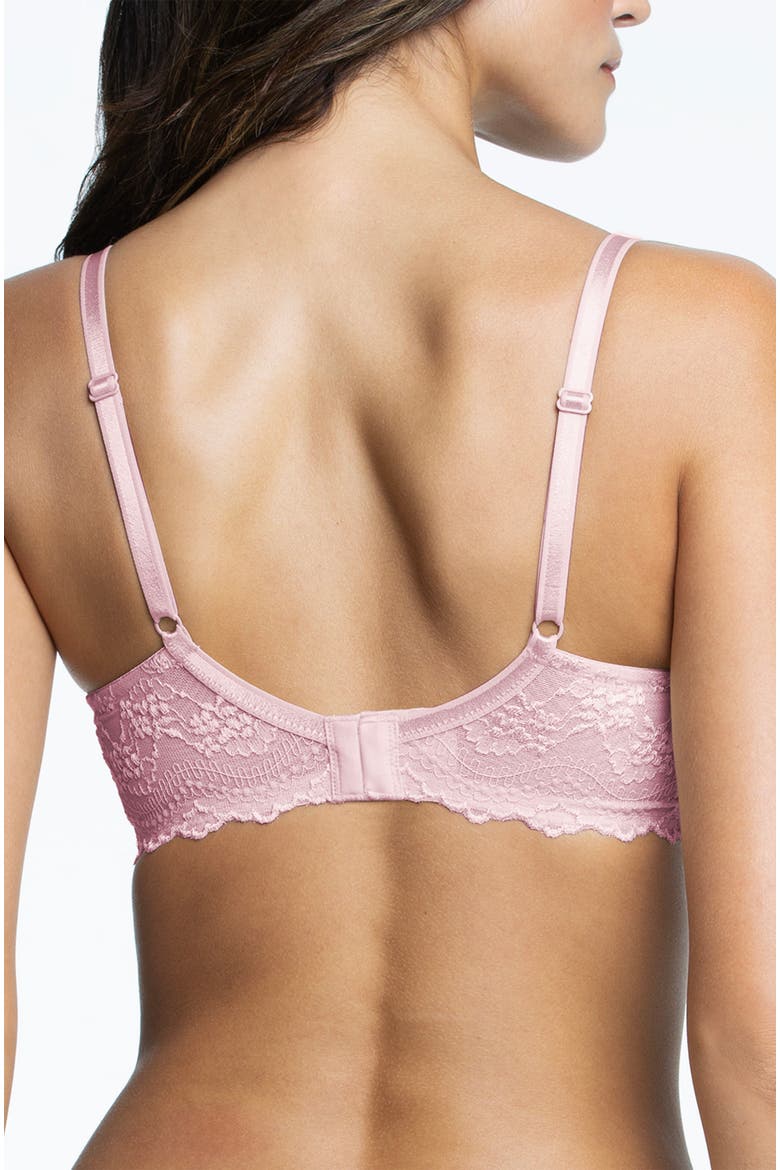 Lacee Everyday Luxury Underwire T-Shirt Bra, Alternate, color, Pink