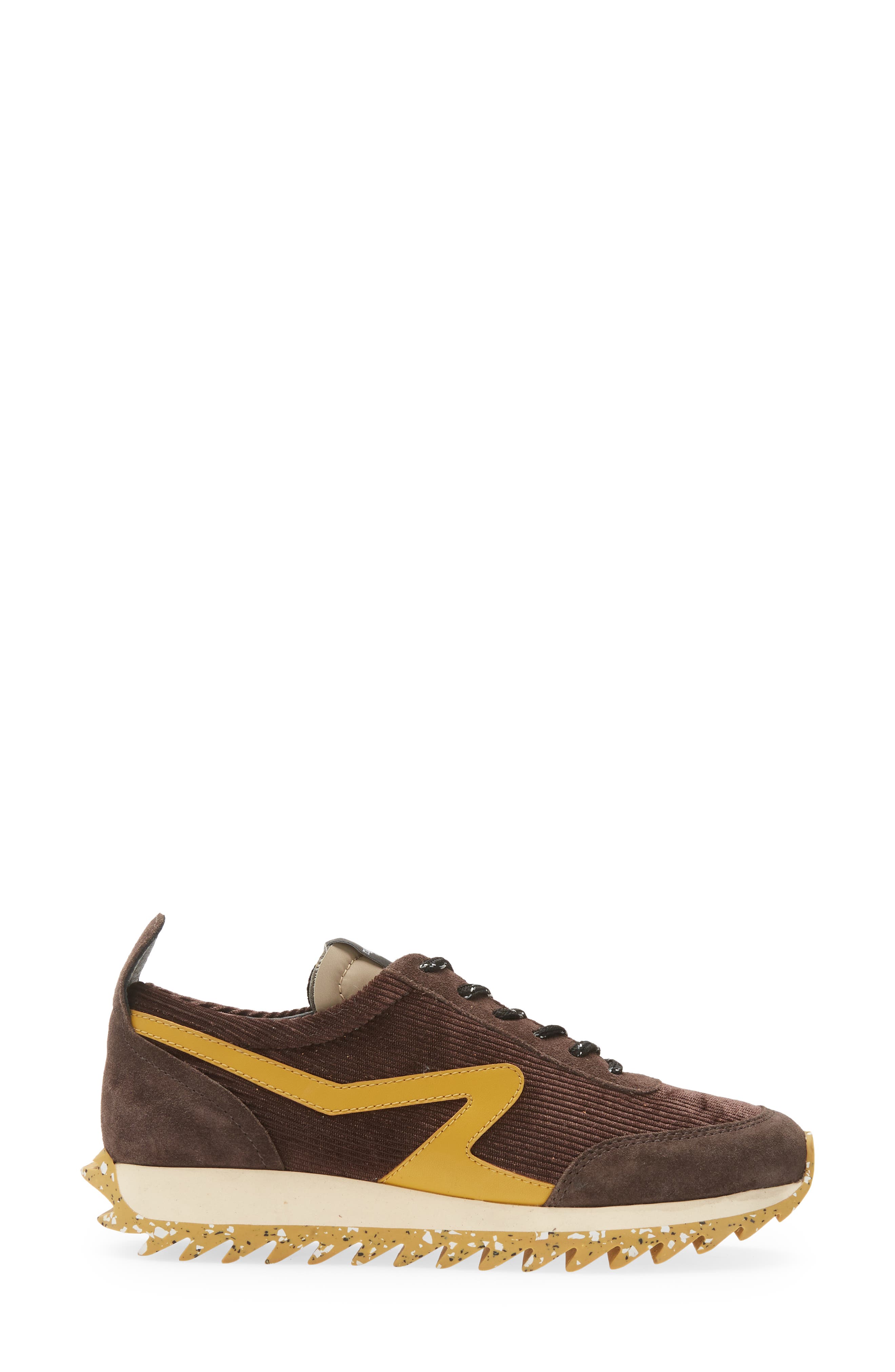 Retro Runner Sneaker, Alternate, color, DEEP BROWN