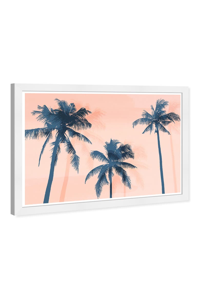 Prints Palm Tree Wall Art, Alternate, color, ORANGE