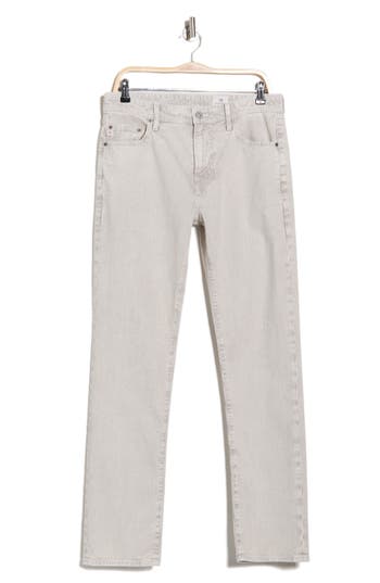 Ag Everett Slim Leg Jeans In Neutral