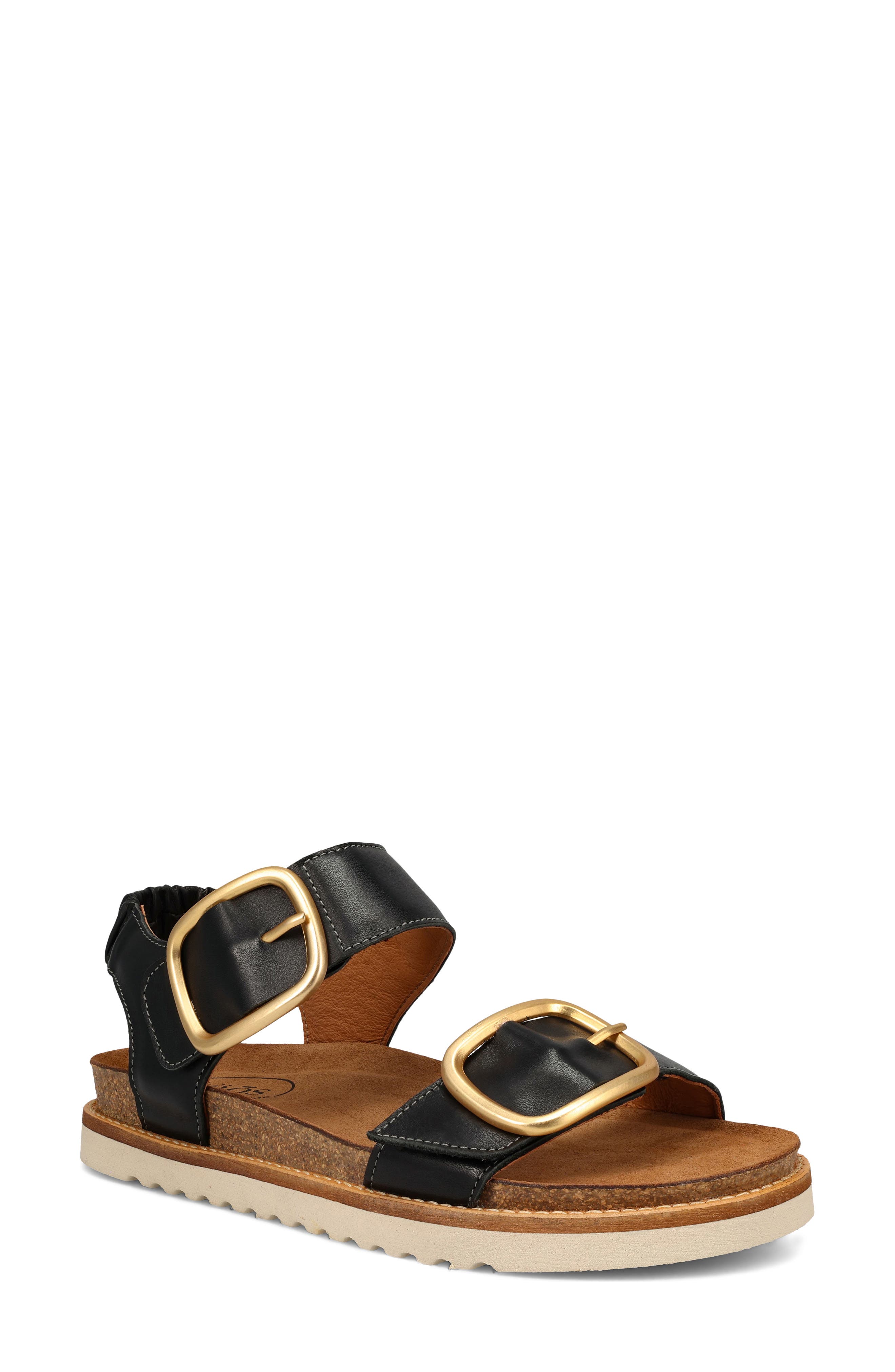 Taos On the Double Sandal, Main, color, Black
