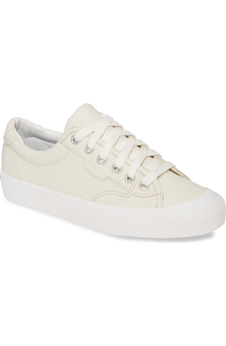 Keds<sup>®</sup> Crew Kick Leather Sneaker, Main, color,