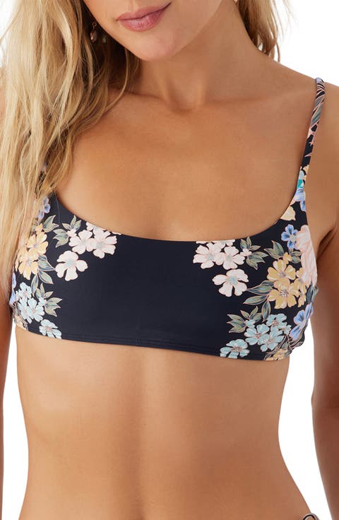 Macaw Tropical Surfside Bikini Top