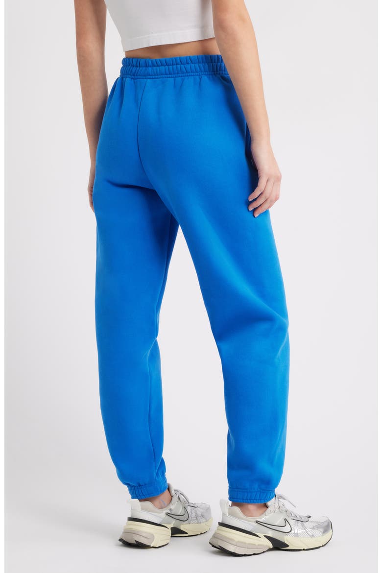 Puff Series Core Logo Cotton Blend Joggers, Alternate, color, ROYAL BLUE