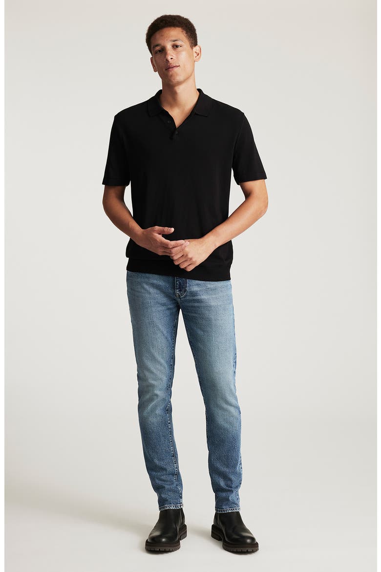 Edition Slim Fit Polo, Alternate, color, BLACK