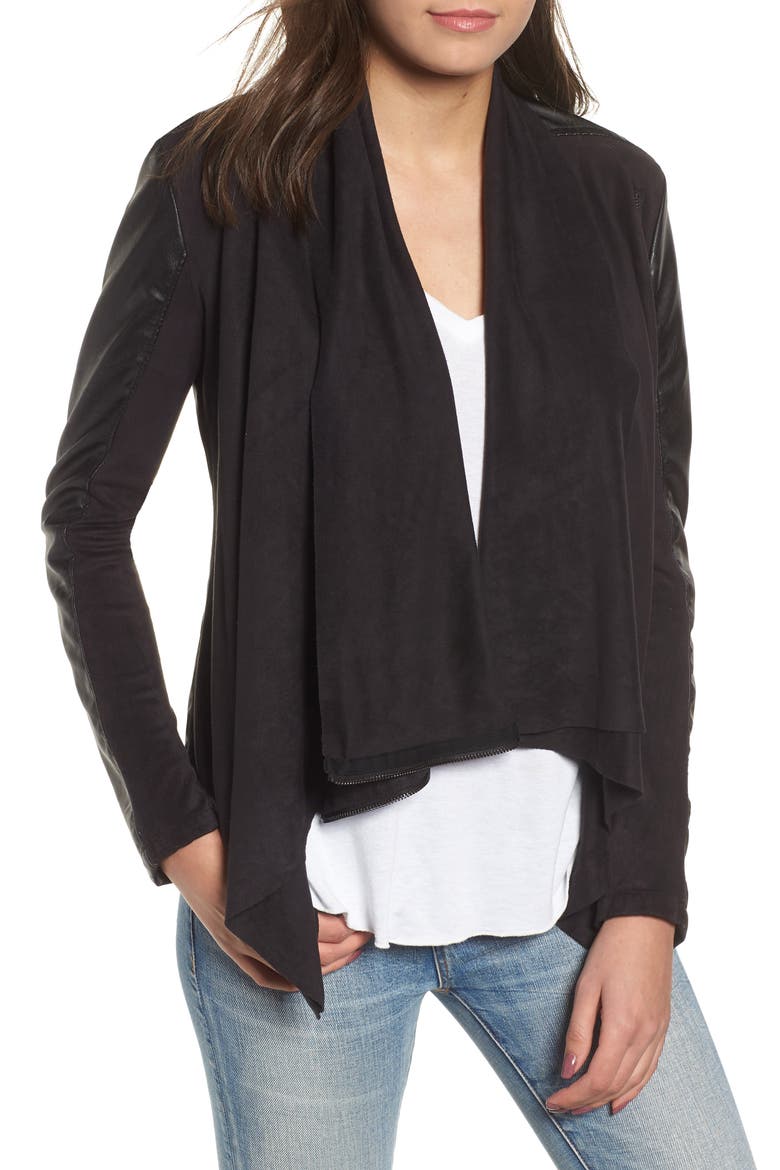 Drape Front Jacket, Main, color, WHATEVER IT TAKES