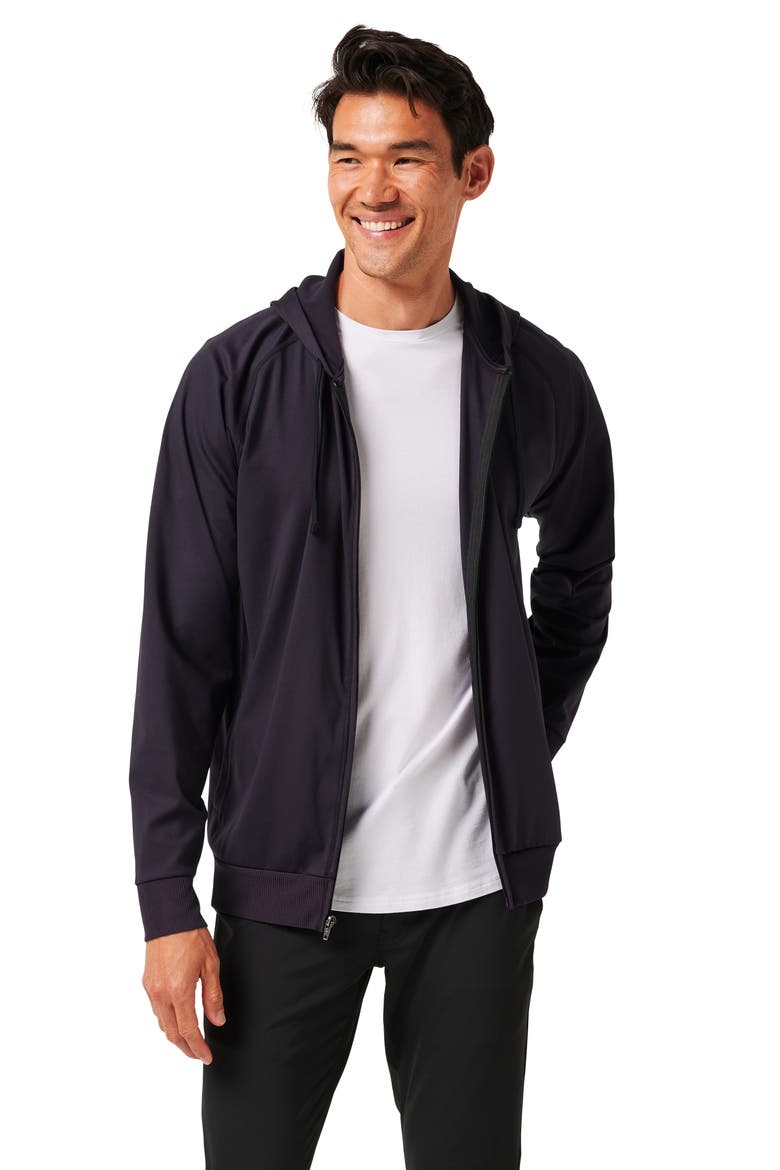 Cloud Track Jacket, Alternate, color, BLACK