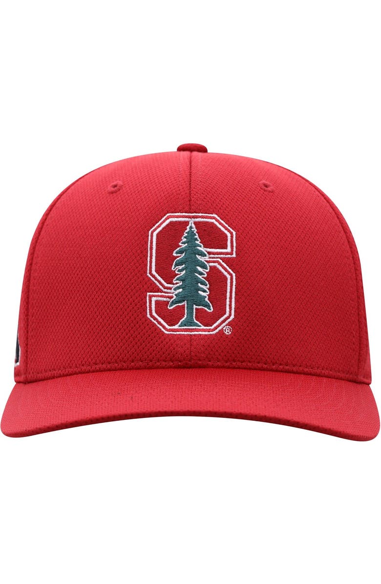 TOP OF THE WORLD Men's Top of the World Cardinal Stanford Cardinal Reflex Logo Flex Hat, Alternate, color, Cardinal