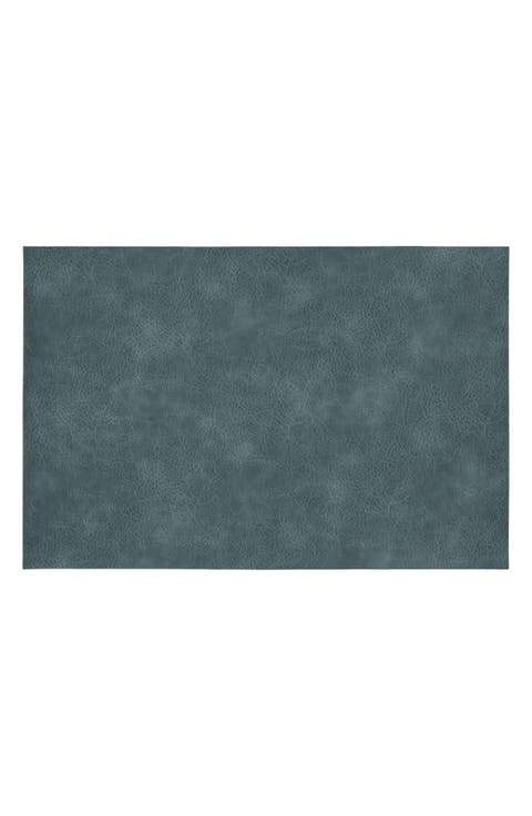 Faux Leather Reversible Set of 4 Placemats