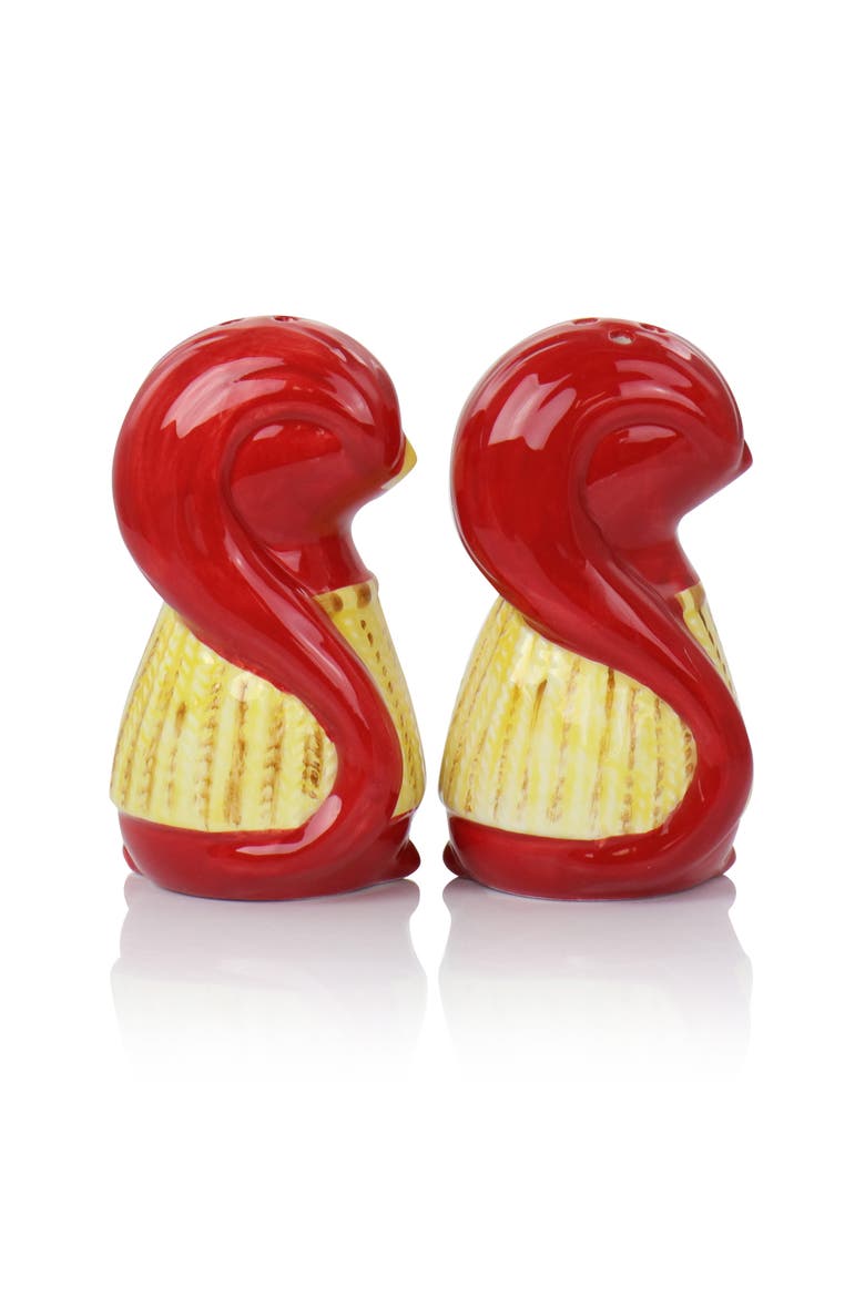 Woodland Fox Salt & Pepper Set, Alternate, color, Multi