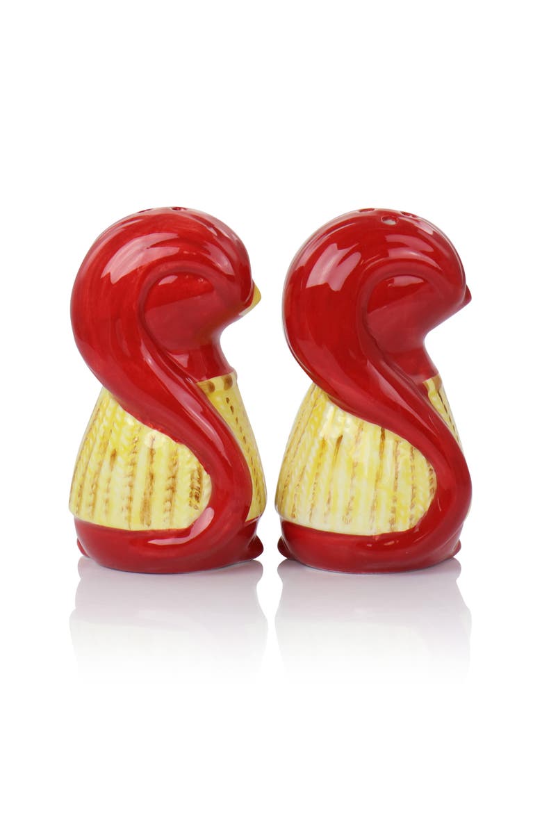 Gibson Home Woodland Fox Salt & Pepper Set, Alternate, color, Multi