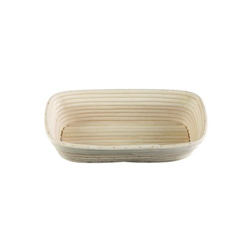 Frieling Brotform Rectangular Bread Proofing Basket, 12 X 5.5-inch In Brown