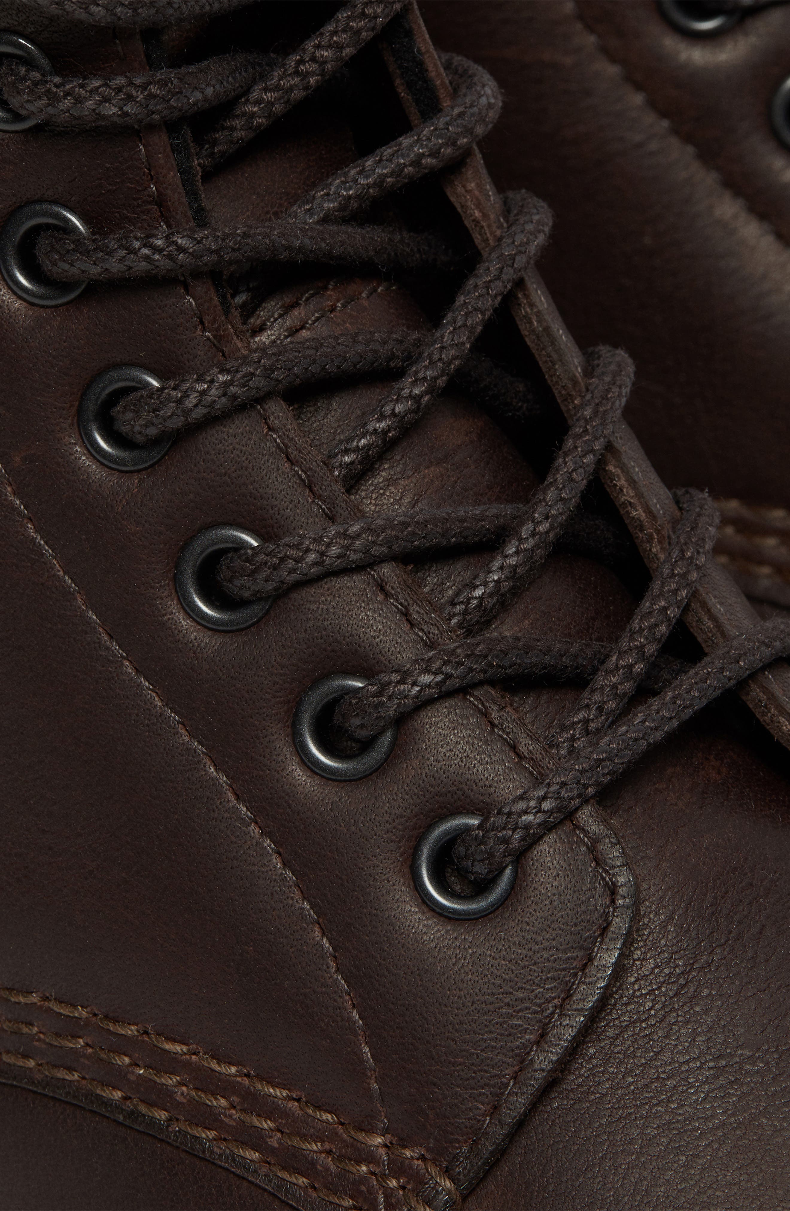 Dr. Martens 1460 Pascal Waterproof Fleece Lined Boot, Alternate, color, Dark Brown