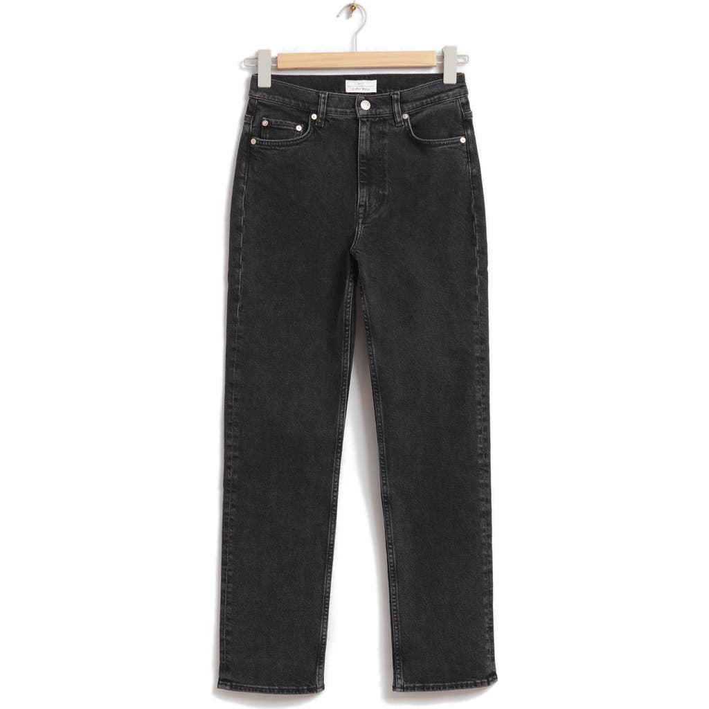 & Other Stories Favorite Cut Jeans In Black