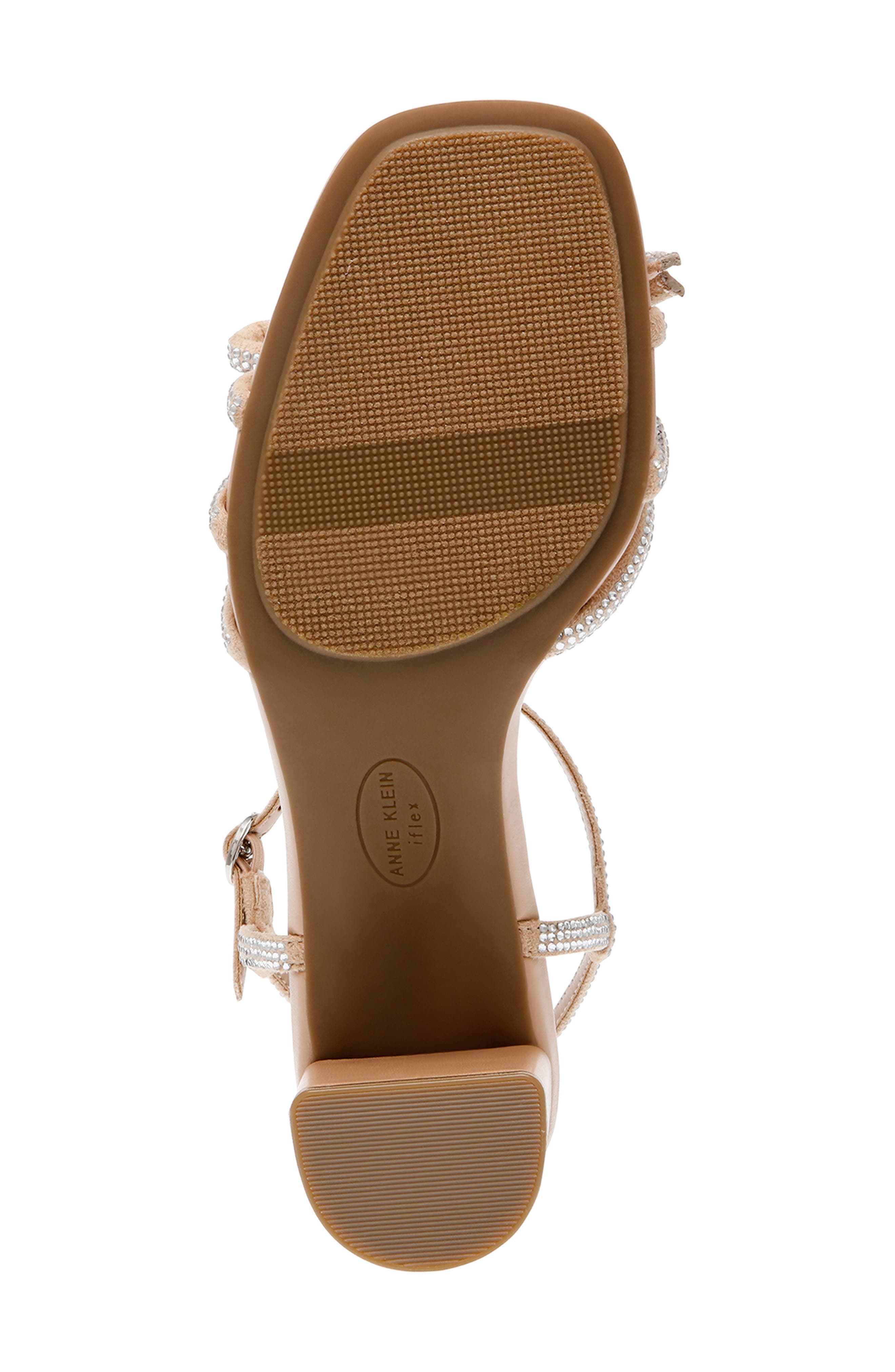 Anne Klein Kelsi Knotted Strap Sandal, Alternate, color, 