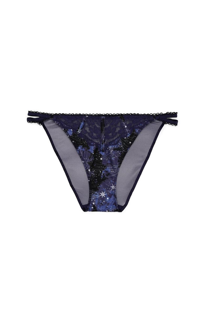 Adore Me Rochelle Bikini Panties, Main, color, Novelty Black