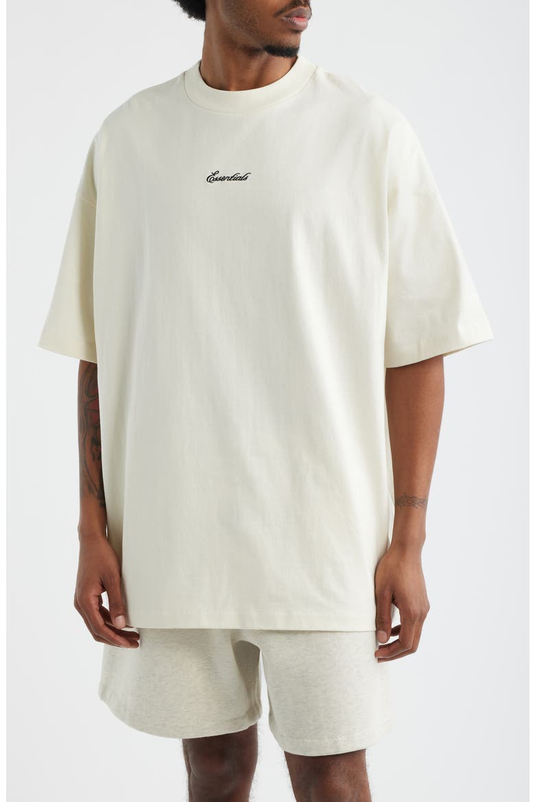 Signature '90s Fit Short Sleeve Logo T-Shirt, Main, color, IVORY