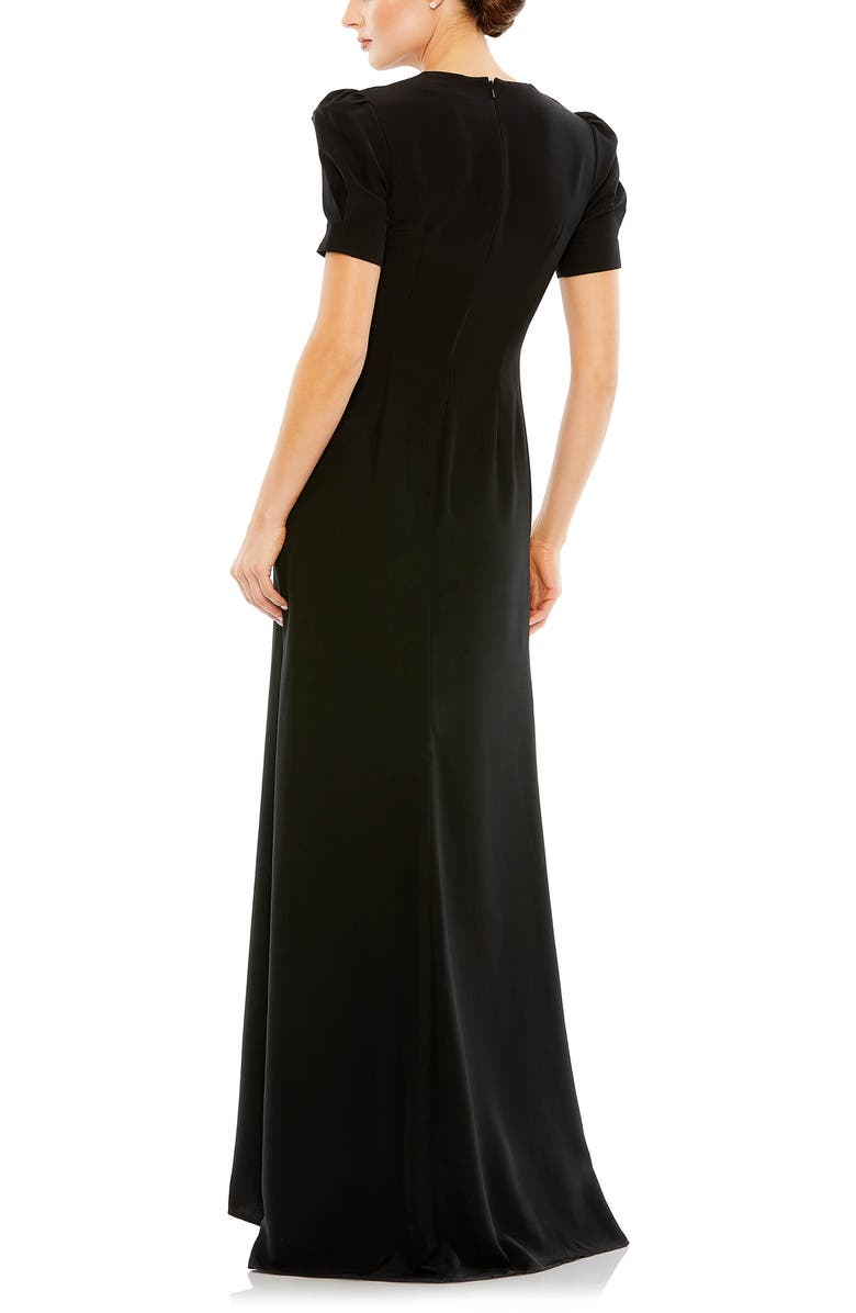 Mac Duggal Cutout Column Gown, Alternate, color, 