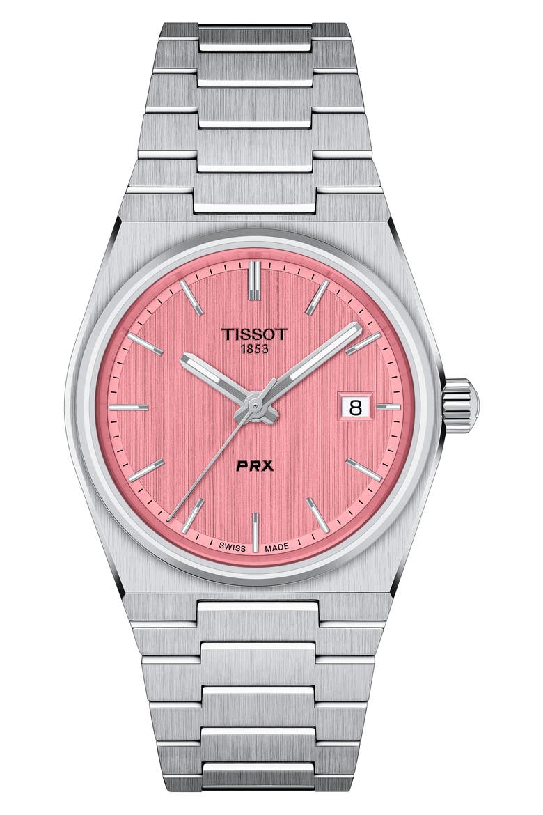 PRX Bracelet Watch, 35mm, Main, color, PINK