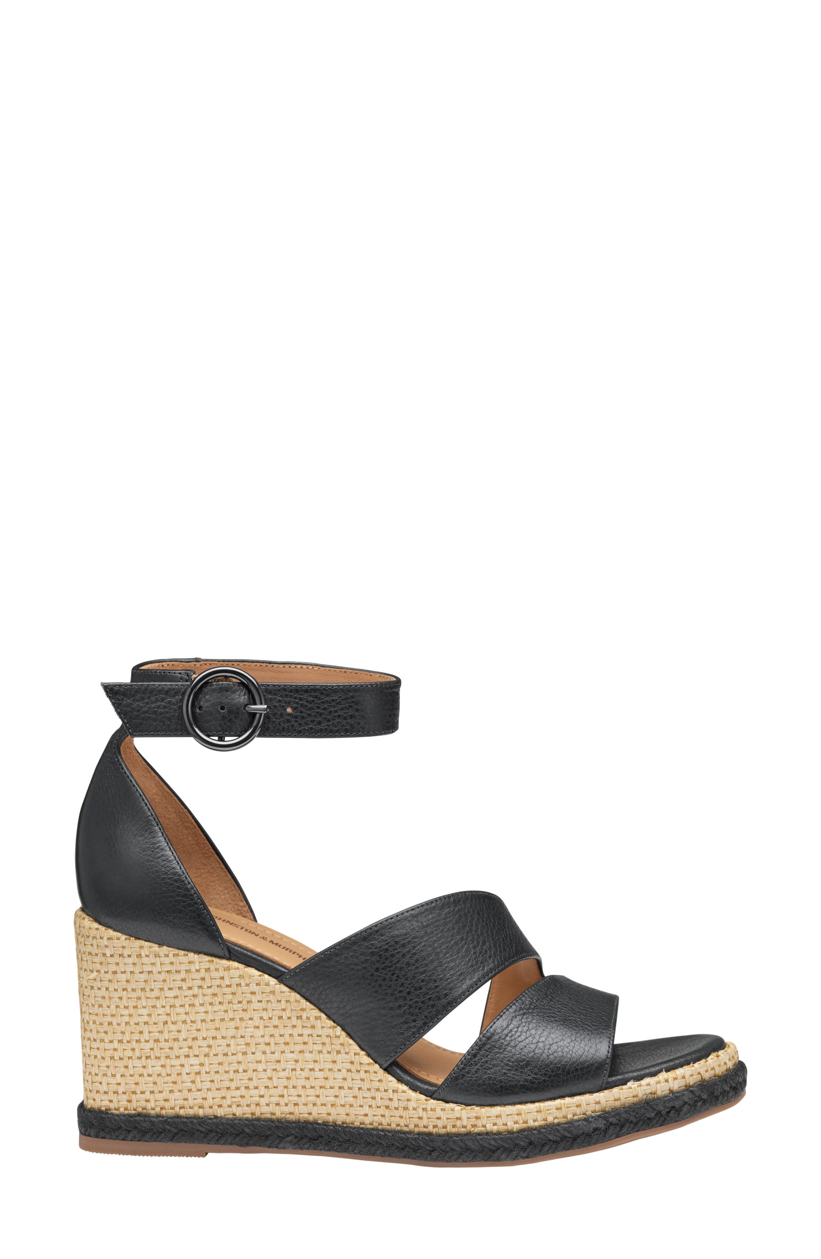 Johnston & Murphy Marcia Platform Wedge Sandal, Alternate, color, 