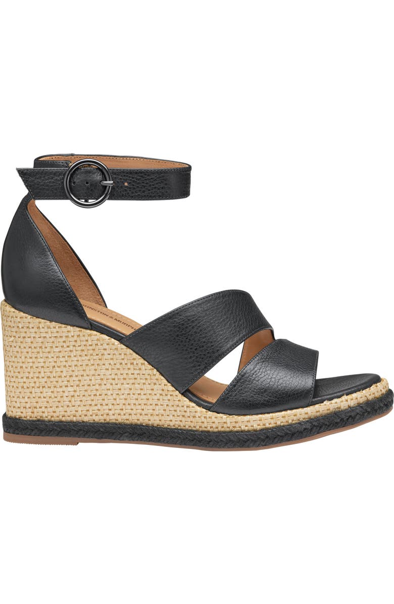 Johnston & Murphy Marcia Platform Wedge Sandal, Alternate, color,
