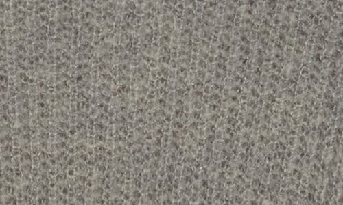 Madewell Ribbed Crewneck Sweater In Gray