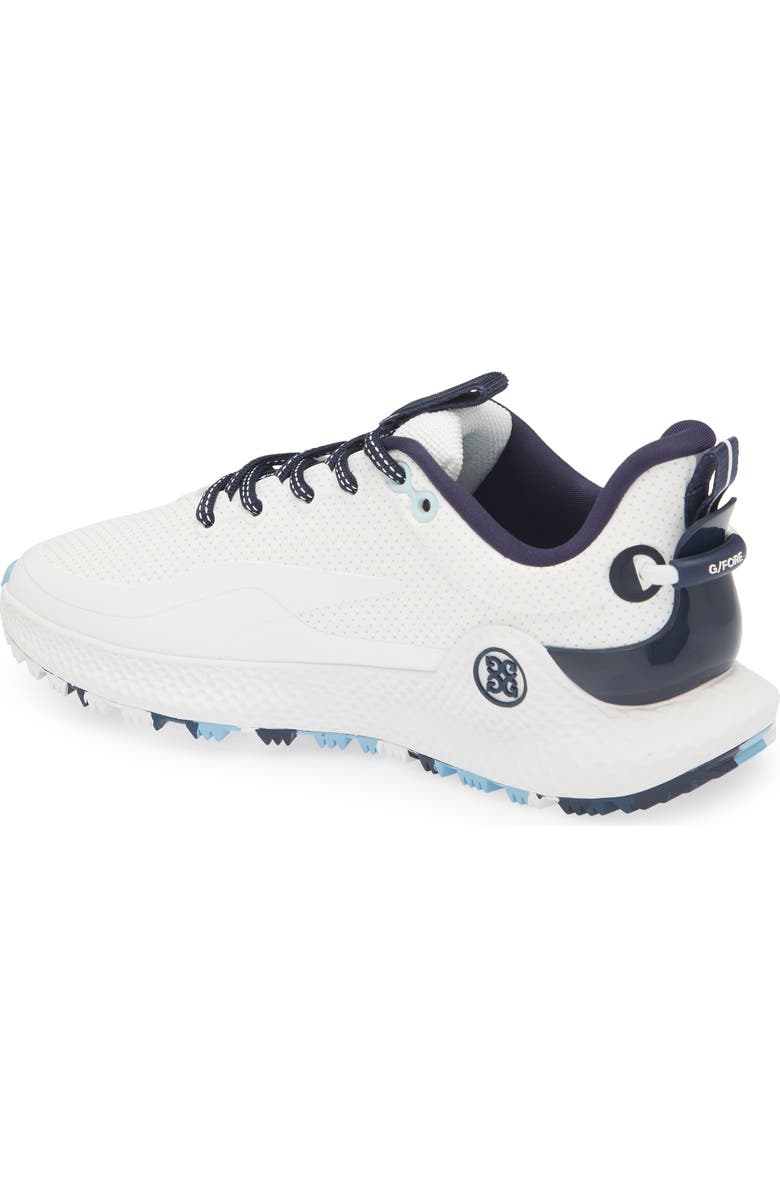 G/FORE MG4+ O2 Full Drip Golf Shoe, Alternate, color, Snow/ Twilight