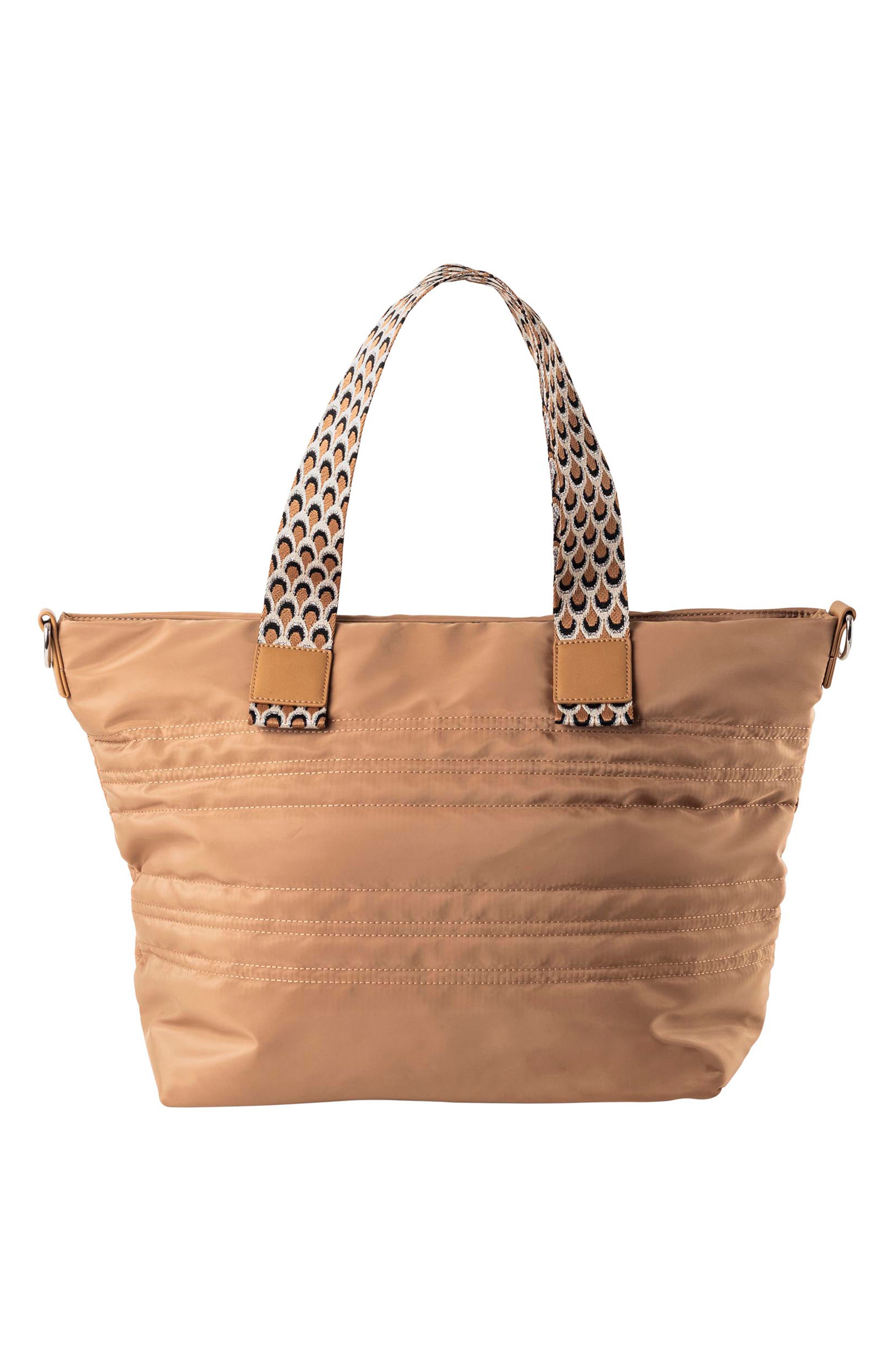 Hear the Music Nylon Tote, Alternate, color, SAND
