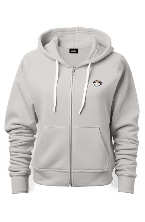 Cappuccino Zip Hoodie