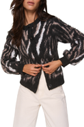MINT VELVET Zebra Knit Cardigan