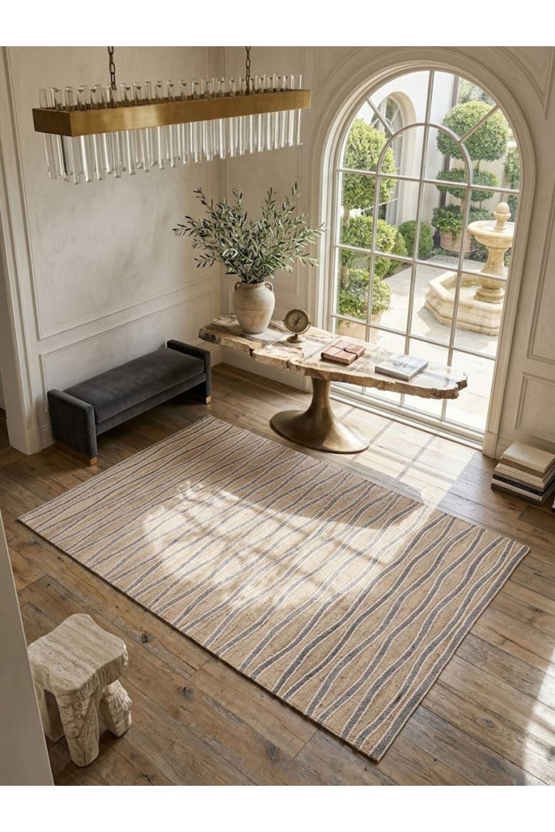 Milford Wool Rug, Alternate, color, Beige