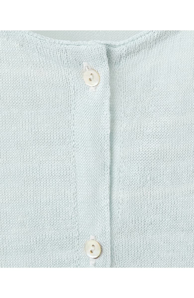 MANGO Whisper Weight Linen Blend Cardigan, Alternate, color,