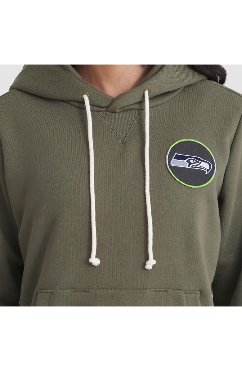 Nike Women's Nike Olive Seattle Seahawks 2025 Salute to Service Sideline Standard Issue Dri-FIT Hoodie, Alternate, color, Olive