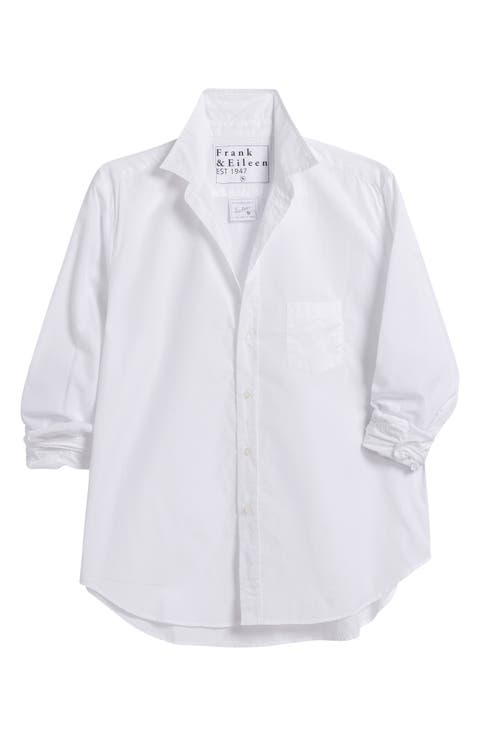 Eileen Relaxed Cotton Button-Up Shirt