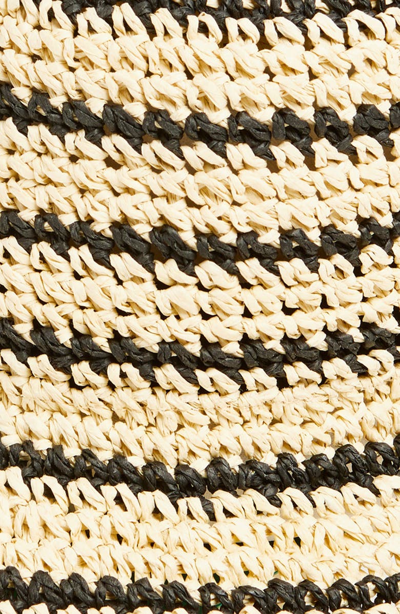 Nordstrom Stripe Packable Lantern Hat, Alternate, color,