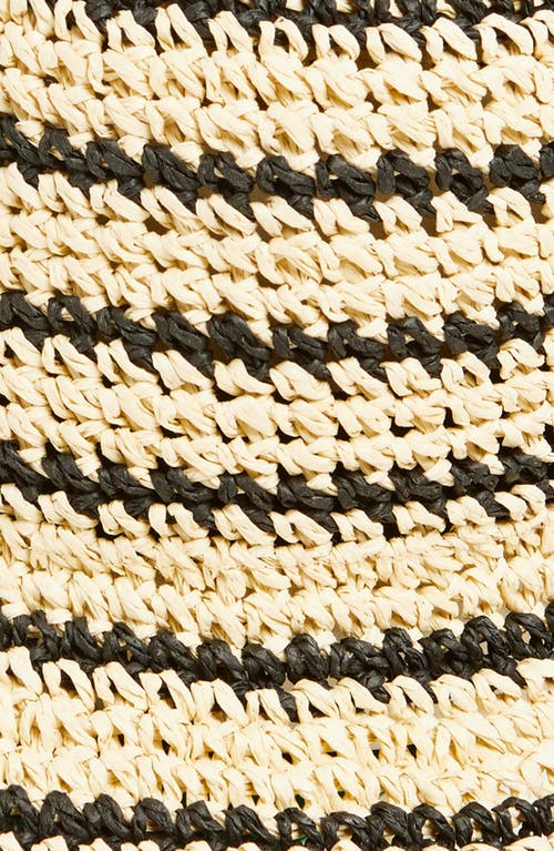 NORDSTROM NORDSTROM STRIPE PACKABLE LANTERN HAT