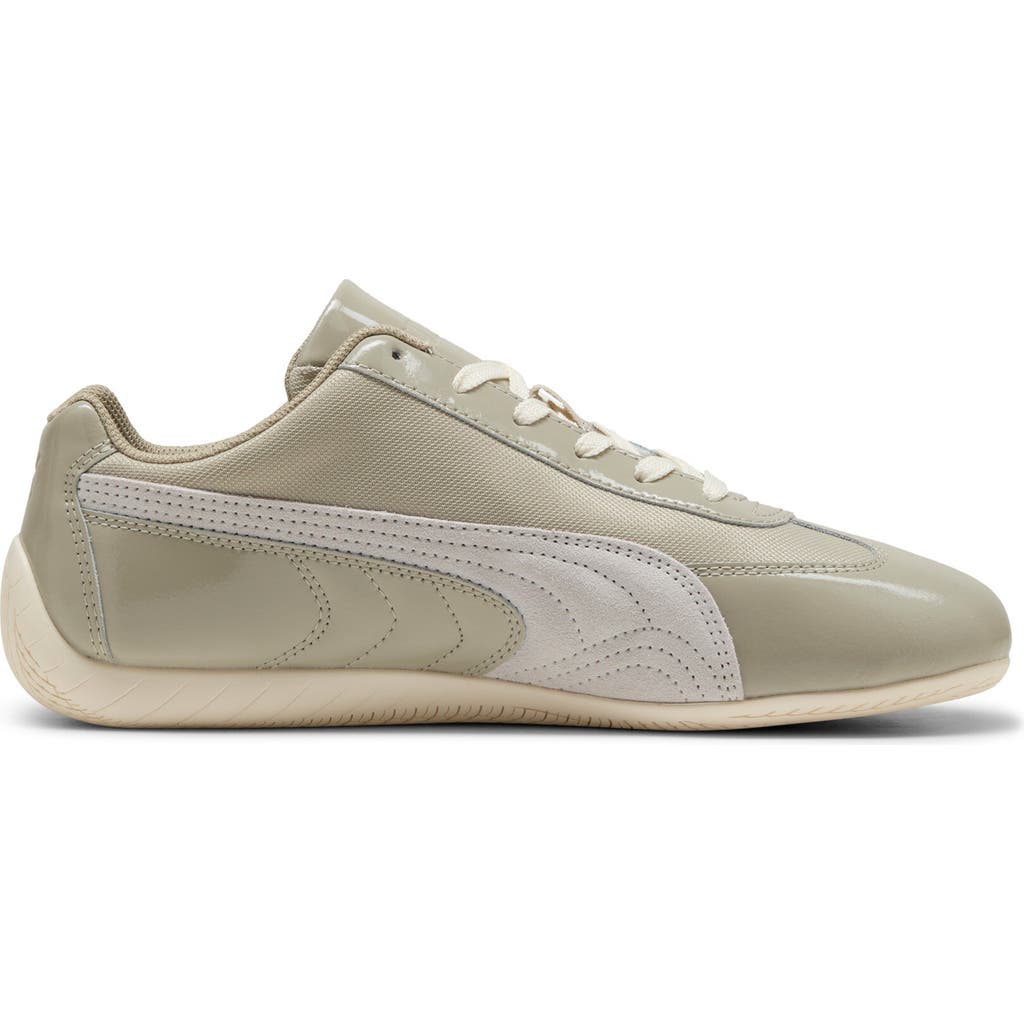Puma Speedcat Patent Sneaker In Gray